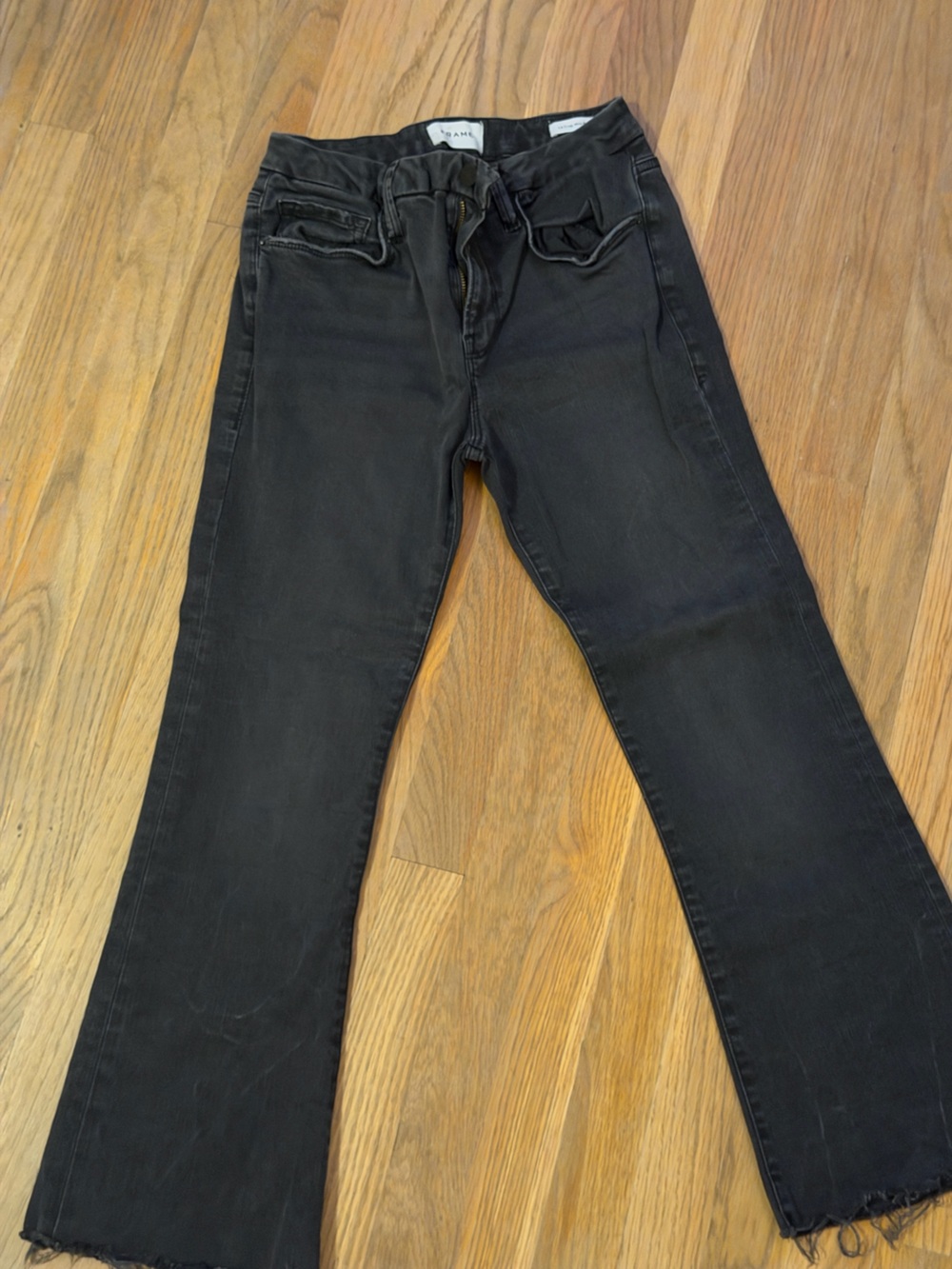 Frame Le Petite Bootcut size 28 Women’s Black Flared Jeans